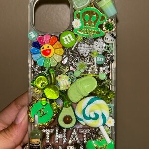 Decorative Green Phone Case